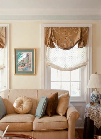 Living Room Window Treatments,
