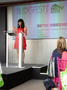 Beth Greene, warmed up the room opening our program!