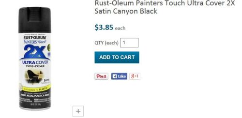 Black Spray paint for Ballard Chair Makeover