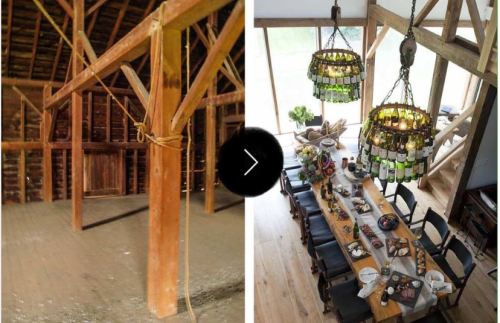 Before and After Photos Ghent Goat Farmhouse