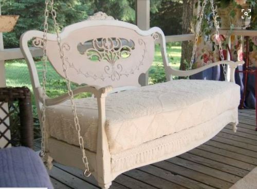 head board bench swing
